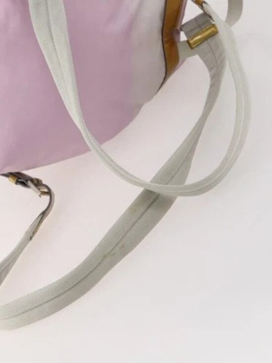 PRADA Backpack Nylon Pink Silver Auth LNZ309 main image 5